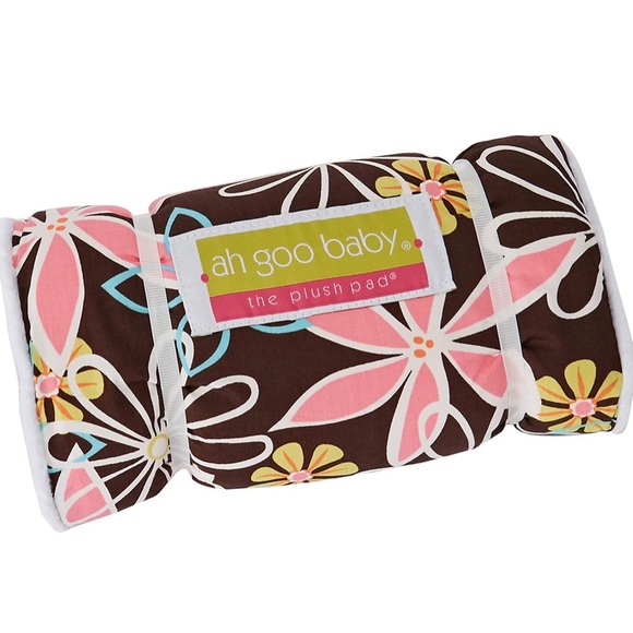 NEW Ah Goo Baby Plush Pad Memory Foam Portable (Gumdrop) - Picture 6 of 9